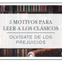 Estanterías llenas de libros antiguos y un sillón de cuero invitan a descubrir los **clásicos de la literatura**.