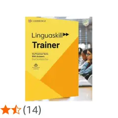 Libro "Linguaskill Trainer" de Cambridge, con seis tests de práctica y un test online extra para preparar el examen Linguaskill.