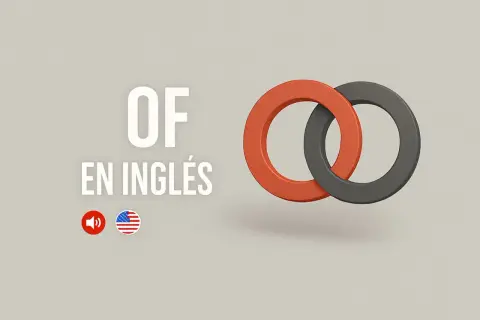 Dos anillos entrelazados, uno naranja y otro gris, simbolizan la diferencia entre "home" y "house" en inglés.