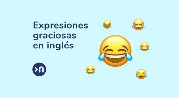 Expresiones graciosas en inglés. Emojis riendo a carcajadas, como si leyeras chistes geniales.