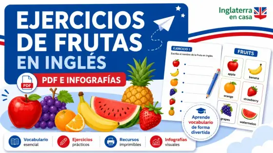 Frutas en inglés - Domina el vocabulario esencial